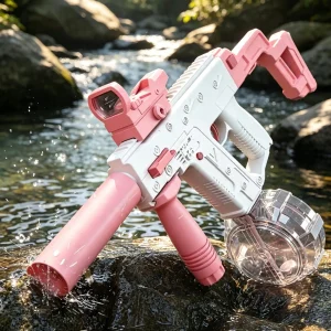 Large Capacity Electric Water Gun Toy for Summer Pool, Beach, and Outdoor Party Games